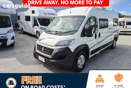 Blue 2019 Fiat Ducato Commercial MOTORHOME