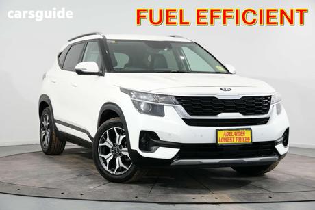 White 2020 Kia Seltos Wagon Sport+ (Fwd)