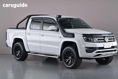 White 2021 Volkswagen Amarok Dual Cab Utility Tdi580 Highline 4Motion