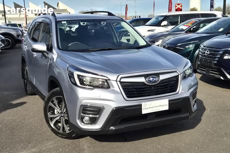 Silver 2021 Subaru Forester Wagon 2.5I Premium (Awd)