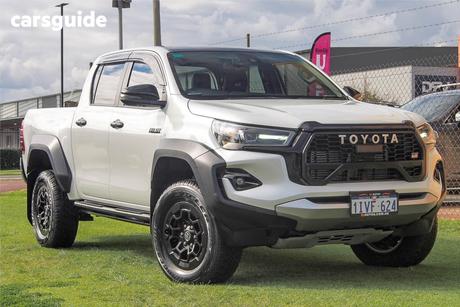White 2024 Toyota Hilux Double Cab Pick Up Gr-Sport (4X4)