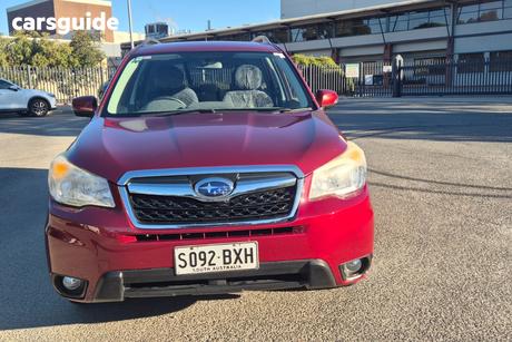 Burgundy 2013 Subaru Forester Wagon 2.5I-L
