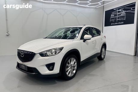 White 2015 Mazda CX-5 Wagon Gt (4X4)