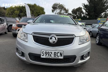 Silver 2014 Holden Cruze Hatchback Equipe