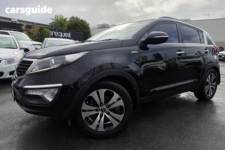 Black 2010 Kia Sportage Wagon Platinum (Awd)