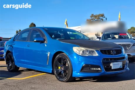 Blue 2013 Holden Commodore Sedan Sv6