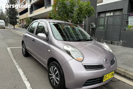 Silver 2010 Nissan Micra Hatchback