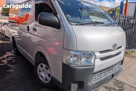 Silver 2016 Toyota HiAce Van Dx Long