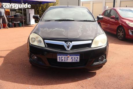 Black 2006 Holden Tigra Convertible