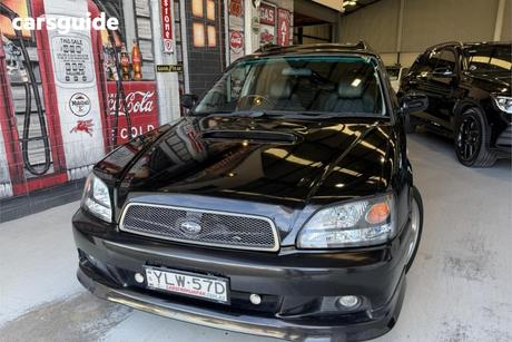 Black 2002 Subaru Legacy SUV GT