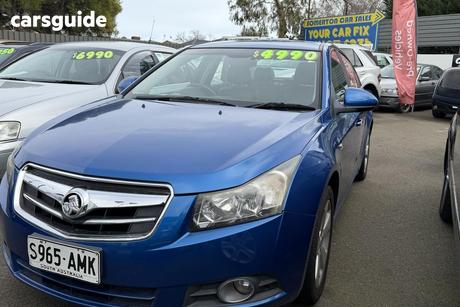 Blue 2010 Holden Cruze Sedan Cdx