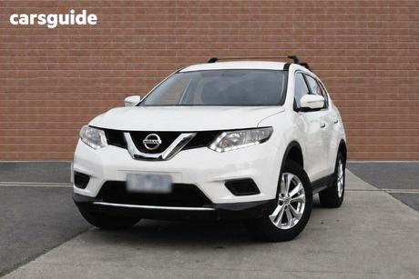 White 2015 Nissan X-Trail Wagon St (Fwd)