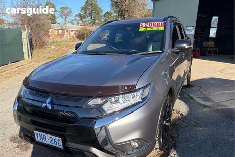 Grey 2019 Mitsubishi Outlander Wagon Black Edition 7 Seat (2Wd)