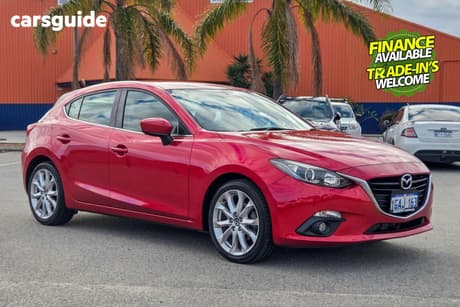 Red 2016 Mazda 3 Hatchback Sp25