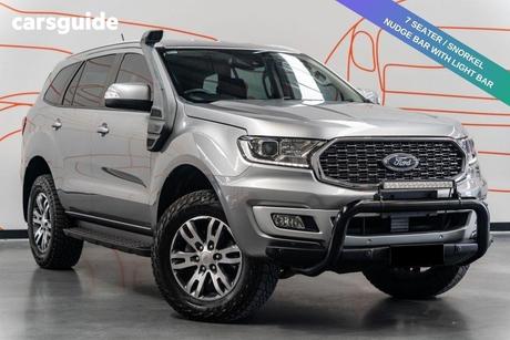 Silver 2022 Ford Everest Wagon Trend (4Wd)