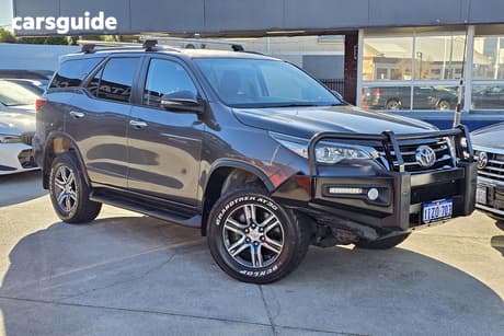 Grey 2018 Toyota Fortuner Wagon Gxl