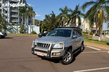 Silver 2008 Toyota Landcruiser Prado Wagon Gxl (4X4)