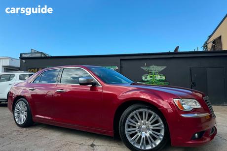 Red 2012 Chrysler 300 Sedan C Luxury