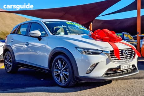 White 2015 Mazda CX-3 Wagon S Touring (Fwd)