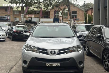 Silver 2014 Toyota RAV4 Wagon Gx (4X4)