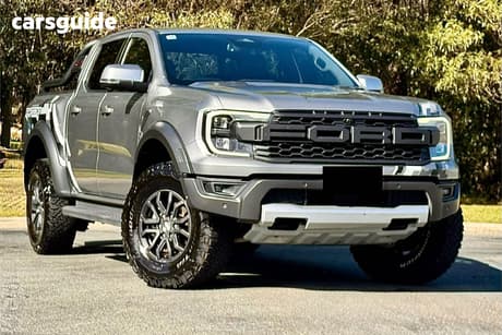 Silver 2023 Ford Ranger Double Cab Pick Up Raptor 3.0 (4X4)