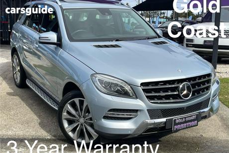 Silver 2013 Mercedes-Benz ML350 Wagon Cdi Bluetec (4X4)