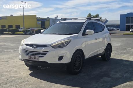 White 2013 Hyundai IX35 Wagon Active (Fwd)
