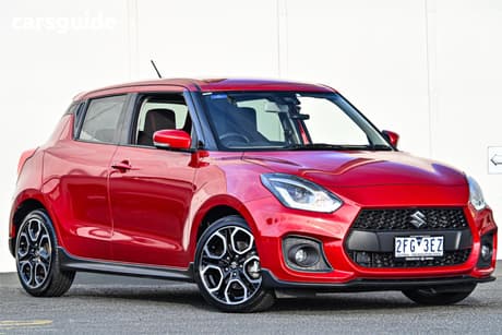 White 2022 Suzuki Swift Hatchback Sport Turbo (Qld)