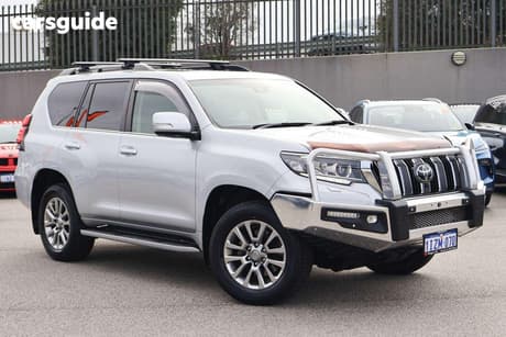 Silver 2021 Toyota Landcruiser Prado Wagon Kakadu