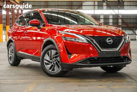 Red 2024 Nissan Qashqai Wagon St