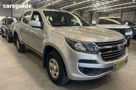 Silver 2017 Holden Colorado Crew Cab Pickup Ls (4X4)