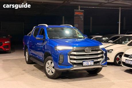 Blue 2022 LDV T60 Double Cab Utility Max Luxe (4X4)