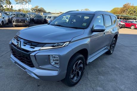 Silver 2024 Mitsubishi Pajero Sport Wagon Gsr (4Wd) 7 Seat