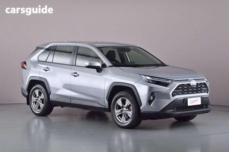 Silver 2022 Toyota RAV4 Wagon Gx (2Wd) Hybrid