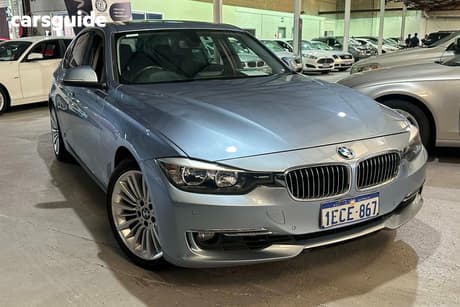 Blue 2012 BMW 3 Sedan 20I LUXURY LINE F30