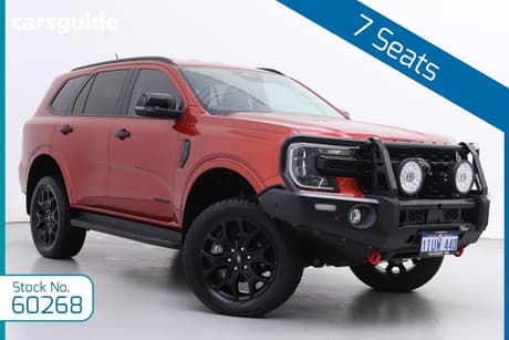 Orange 2022 Ford Everest Wagon Sport (4X4)
