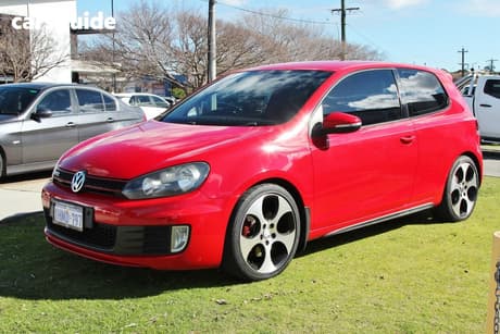 Red 2012 Volkswagen Golf Hatchback Gti