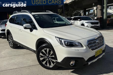 White 2016 Subaru Outback Wagon 2.0D Premium