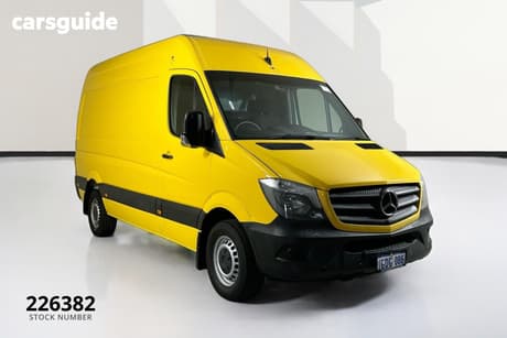 Yellow 2016 Mercedes-Benz Sprinter Van 313Cdi Lwb Hi Roof