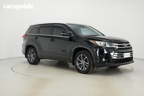 Black 2019 Toyota Kluger Wagon Gxl (4X4)