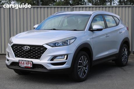 Silver 2020 Hyundai Tucson Wagon Active X (2Wd) Black Int