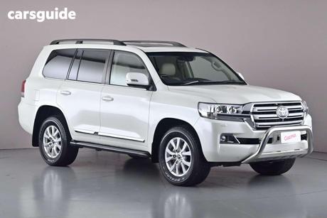 White 2020 Toyota Landcruiser Wagon Lc200 Sahara (4X4)