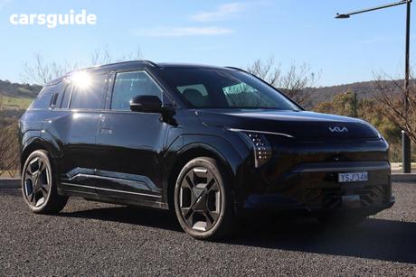 Black 2025 Kia Ev3 Wagon Gt-Line Fwd Lr