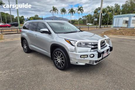 Silver 2017 Toyota Kluger Wagon Grande (4X4)