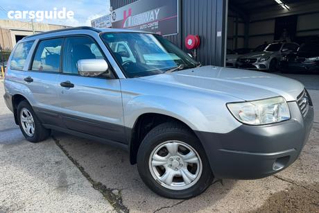 Silver 2005 Subaru Forester Wagon X