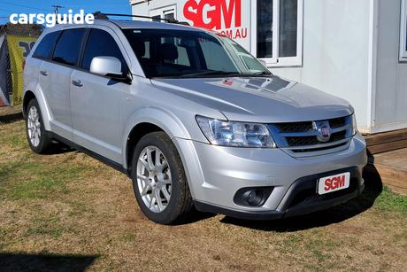 Silver 2015 Fiat Freemont SUV LOUNGE JF MY15