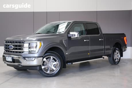 Grey 2023 Ford F150 Double Cab Pick Up Lariat Lwb (4Wd)