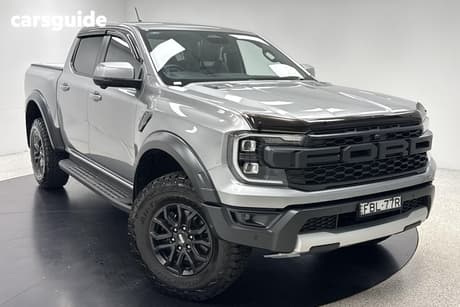 Silver 2023 Ford Ranger Double Cab Pick Up Raptor 3.0 (4X4)