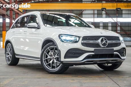 White 2021 Mercedes-Benz GLC200 Wagon 200