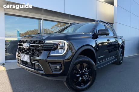 Black 2025 Ford Ranger Double Cab Pick Up Phev Stormtrak (4X4)